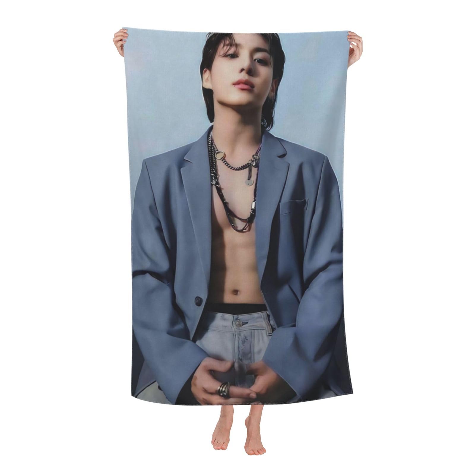 Amazon｜Jungkook ジョングク (12) マイクロファイバー バスタオル
